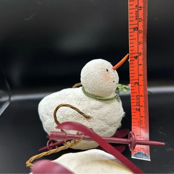 Skiing Snowmen Figures - Picture 13 of 13